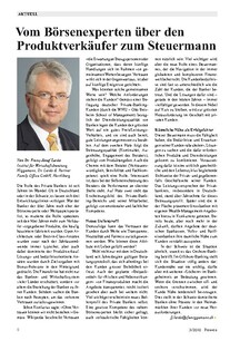 Vom Börsenexperten über den Produktverkäufer zum Steuermann